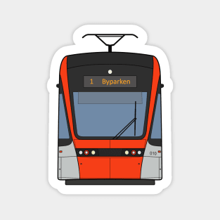 Bergen Tram Sticker